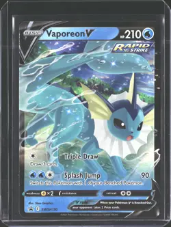 Vaporeon V SWSH150 Holo Promo Sword & Shield Promo Pokemon NM/M - Image 1