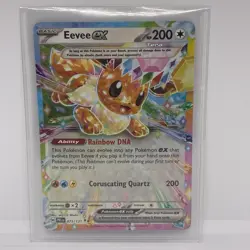 Eevee ex 075/131 Double Rare Prismatic Evolutions Pokemon Near Mint - Image 1