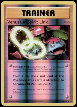 Venusaur Spirit Link 89/108 Uncommon Evolutions Pokemon Reverse Holo Near Mint - Image 2