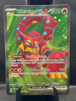 Volcanion ex 171/159 Ultra Rare Journey Together Pokemon Near Mint - Image 1