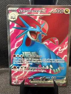 Salamence ex 177/159 Ultra Rare Journey Together Pokemon Near Mint - Image 1