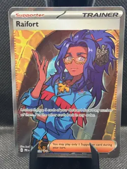 Raifort 142/131 Holo Ultra Rare Prismatic Evolutions Pokemon Near Mint - Image 1
