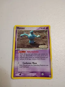 Pokemon Wynaut 71/92 Legend Maker 2006 Holo Stamped - Image 1