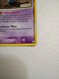 Pokemon Wynaut 71/92 Legend Maker 2006 Holo Stamped - Image 5
