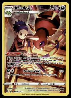 Ariados TG09/TG30 SWSH09: Brilliant Stars Trainer Gallery Pokemon - Image 1