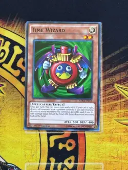 Yugioh LDK2-ENJ15 Time Wizard Common 1st Edition LP - Image 1