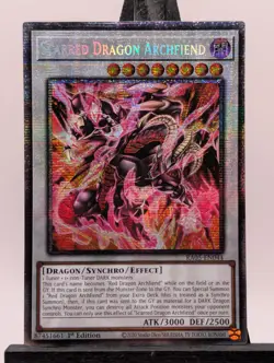 Scarred Dragon Archfiend 1st Edition [Starlight Rare] RA05-EN044 Yu-Gi-Oh! - Image 1