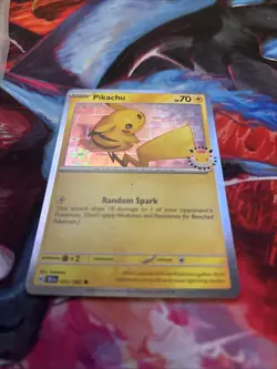 Pokemon Pikachu TCG Holo Card 051/162 Opening Day Promo - Image 1