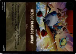 Disney Lorcana Rescue Rangers Away! 10/P2 Foil Promo Card Trading Card - Image 5