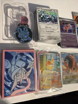 Pokemon Chaos Rising Bulk Lot - 93 Cards - UC/Holo/Rev/EX/IR/UR Fennekin Promo - Image 2