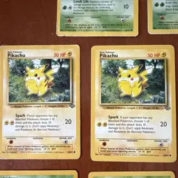 Vintage Pokemon Card Lot - 27 Jungle Cards 1st Edition Rapidash Pikachu Bulk - Image 4