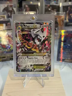 Pokemon - M Aggron EX 94/160 Primal Clash - Holo EX Rare - Image 1