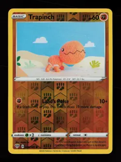 Trapinch 089/189 Common Asako Ito Darkness Ablaze Pokemon Cards - Image 1