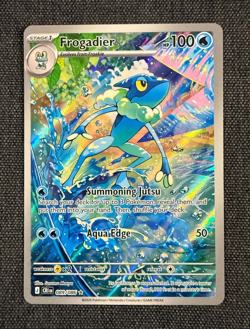 Pokemon TCG - Frogadier 089/086 CHAOS Rising - Illustration Rare - NEAR MINT - Image 1