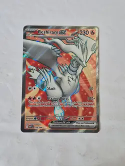 Reshiram ex 158/086 Holo Ultra Rare White Flare Pokemon Holo Near Mint - Image 1