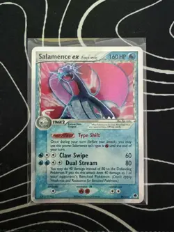 Pokemon TCG Salamence ex Delta Species 98/101 Dragon Frontier Holo Silver Border - Image 1