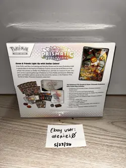 Pokemon TCG Prismatic Evolutions Elite Trainer Box Factory Sealed - Image 3
