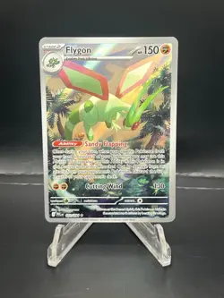 Pokemon TCG Flygon 101/094 Holo Rare English Near Mint - Image 1