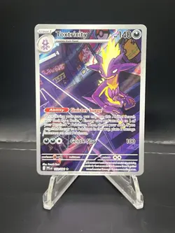 Pokemon TCG Toxtricity 103/094 Illustration Rare Holo Phantasmal Flames - Image 1