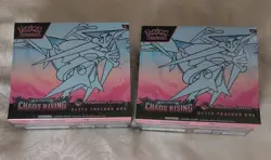 Pokemon TCG Chaos Rising Pokemon Center ETB Factory Sealed X2 - Image 1