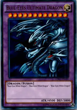 Yugioh Blue-Eyes Ultimate Dragon LDK2-ENK40 Ultra Rare NM - Image 1