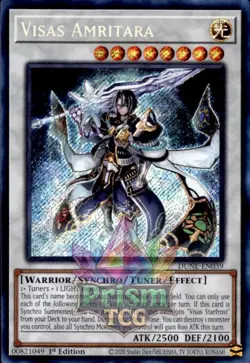 1st Ed Visas Amritara Secret Rare #DUNE-EN039 Yugioh - Image 1