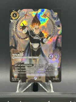 Disney Lorcana Syndrome Out for Revenge Enchanted 238/204 Pixar Incredibles Foil - Image 1