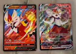 NM - Cinderace V an Cinderace Vmax - 2 card lot - Sword and Shield - English - Image 1