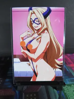 Mount Lady My Hero Academia MHA Custom Art Card NM Anime Sexy Waifu Collectible - Image 1