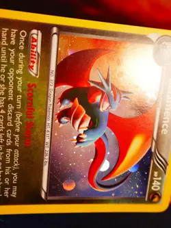 MP Pokemon (Cosmos Holo) SALAMENCE Card DRAGON VAULT Set 8/20 Foil Promo Blister - Image 3