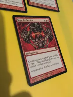 Furnace of Rath,Banefire,Rage Reflection. Magic the Gathering 3 Card.red rares - Image 2
