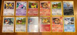 Eevee Eeveelution Pokemon Card Lot Umbreon Espeon Glaceon Flareon Reverse Holo - Image 1