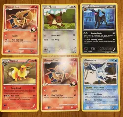 Eevee Eeveelution Pokemon Card Lot Umbreon Espeon Glaceon Flareon Reverse Holo - Image 3