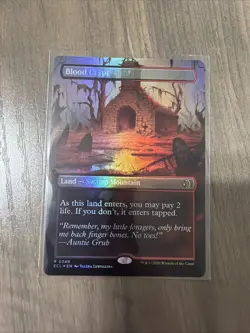 MTG Lorwyn Eclipsed, Blood Crypt (Borderless, FOIL) - NM 0349 - Image 1
