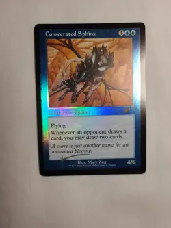 RETRO FOIL CONSECRATED SPHINX PROMO FESTIVAL IN A BOX LAS VEGAS 2026 MAGICCON - Image 1