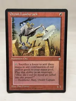 Orcish Lumberjack Ice Age Regular - Image 1