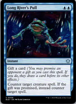 LONG RIVER'S PULL 58 UNCOMMON BLOOMBURROW MAGIC: THE GATHERING LP - Image 1