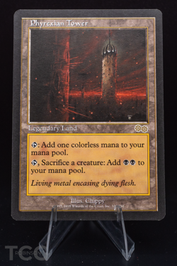 Phyrexian Tower - 1998 Magic the Gathering - Urza's Saga Regular - Image 1