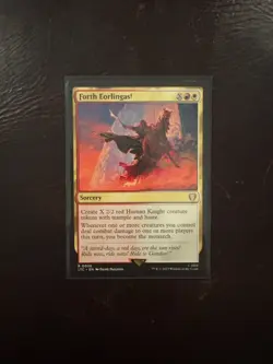 Forth Eorlingas! - MTG - Sleeved near mint 0056 - Image 1