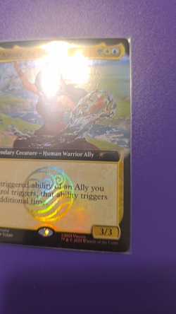 MTG Katara The Fearless Promo FOIL SDCC 2025 - Image 2