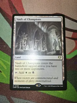 Vault of Champions - Commander Masters MTG 0436 NM - Image 1