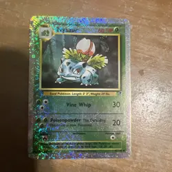 Ivysaur 47/110 Reverse Holo Pokemon TCG Card Legendary Collection 2002 - Image 2