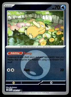 2026 Pokemom - Mega Evolution - Ascended Heroes Reverse Holo Energy Psyduck #39 - Image 1