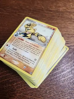 73 card bulk lot of Midera Pokemon TCG from year 2006 - Image 1