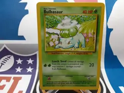 🔥1999 Pokemon Non Holo Bulbasaur #44/102 - Image 1