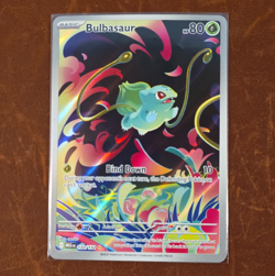 The Pokemon Company Bulbasaur Me01: Mega Evolution Rare Holo 133/132 80HP EN - Image 1