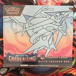 Mega Evolution Chaos Rising ETB POKEMON CENTER - SEALED - Ships From US - Image 1