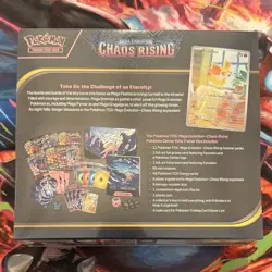 Mega Evolution Chaos Rising ETB POKEMON CENTER - SEALED - Ships From US - Image 2