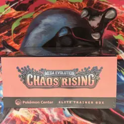 Mega Evolution Chaos Rising ETB POKEMON CENTER - SEALED - Ships From US - Image 3