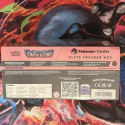 Mega Evolution Chaos Rising ETB POKEMON CENTER - SEALED - Ships From US - Image 4